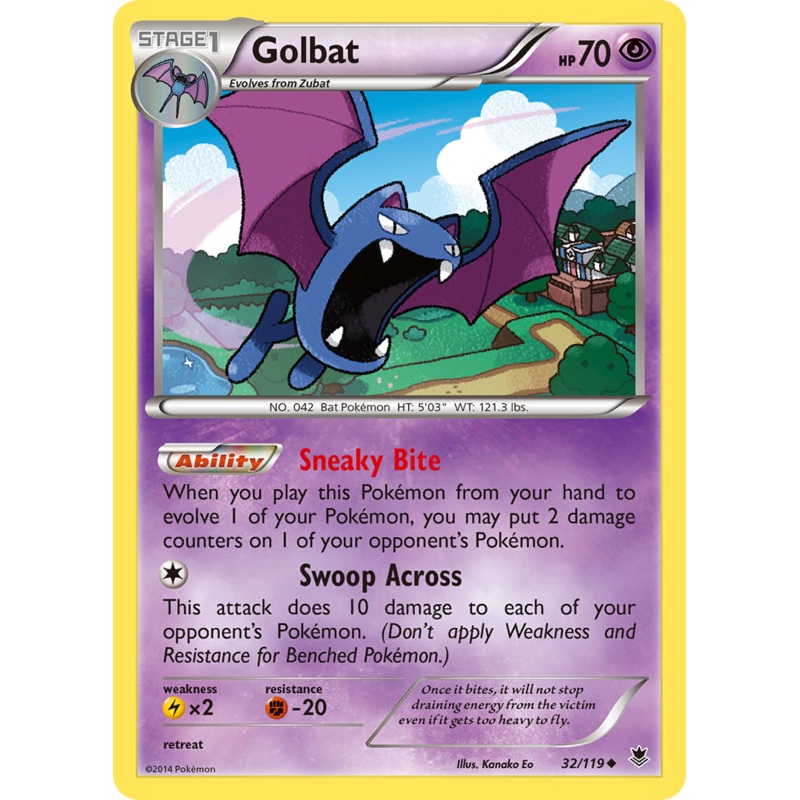 Golbat (32/119) [XY: Phantom Forces]