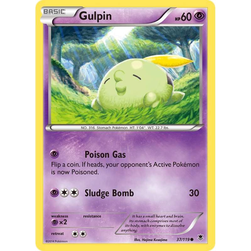 Gulpin (37/119) [XY: Phantom Forces]