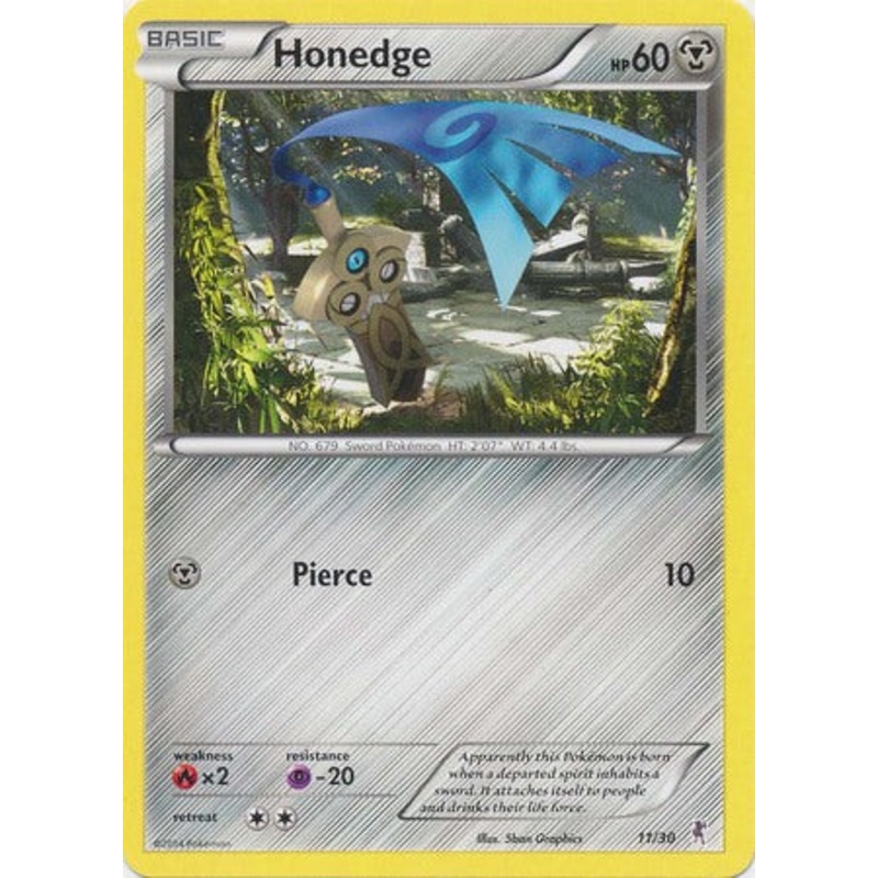 Honedge (11/30) [XY: Trainer Kit 1 - Bisharp]
