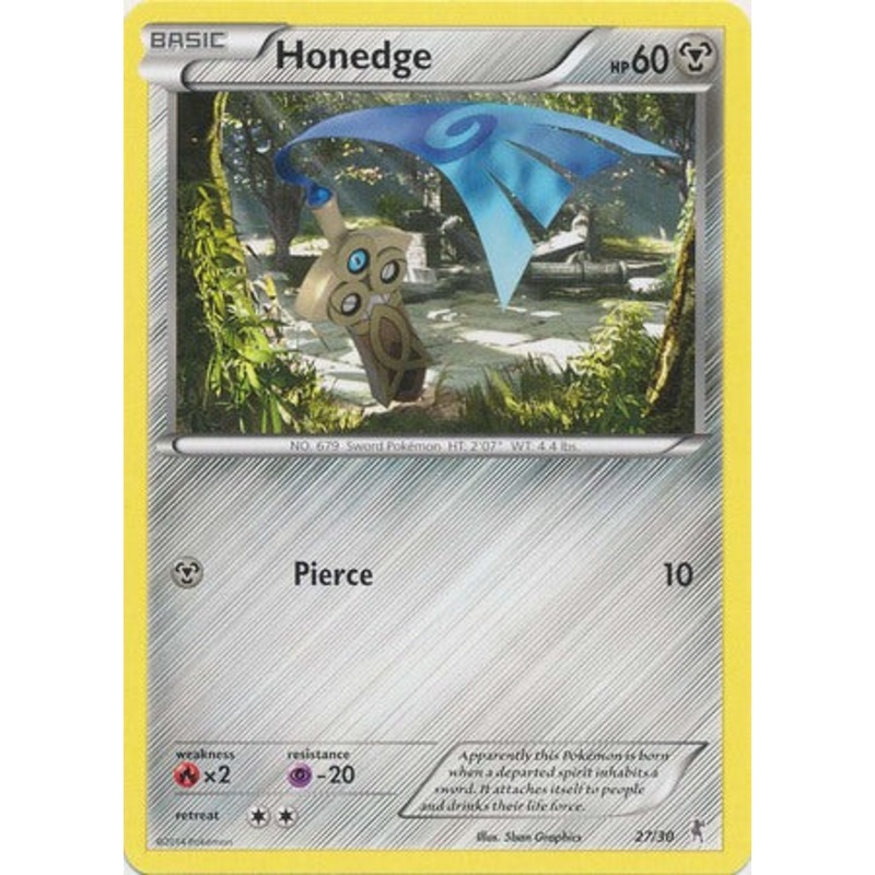 Honedge (27/30) [XY: Trainer Kit 1 - Bisharp]