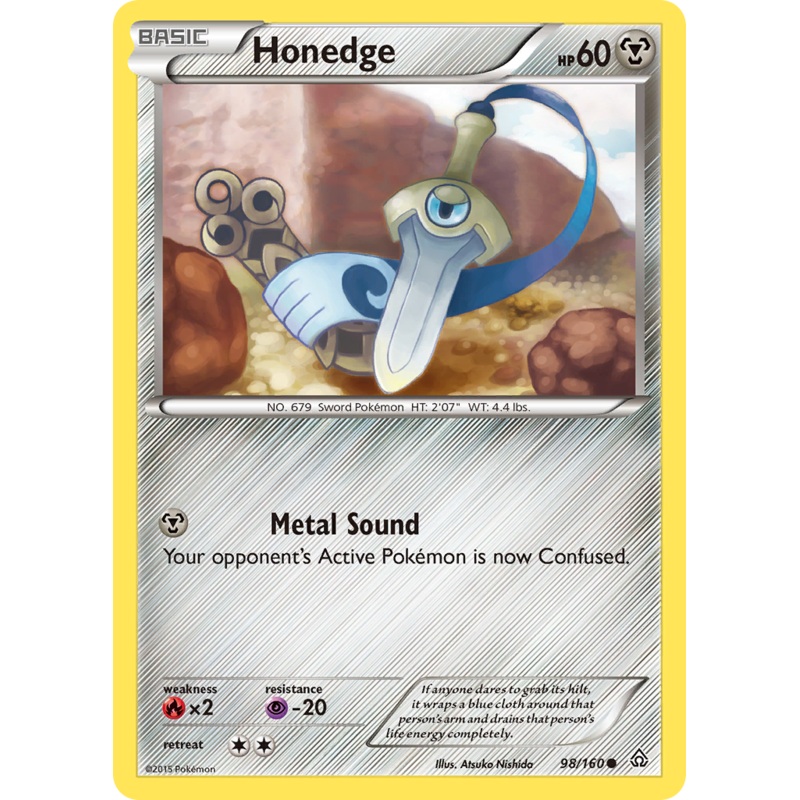 Honedge (98/160) [XY: Primal Clash]