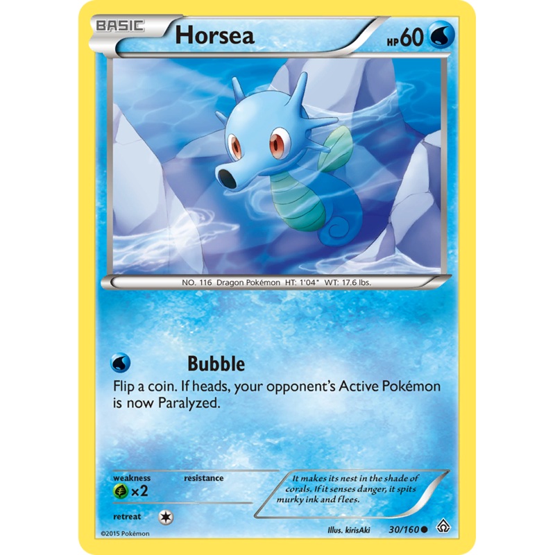 Horsea (30/160) [XY: Primal Clash]