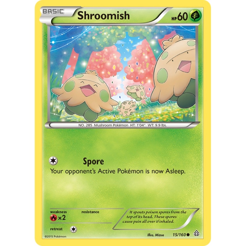 Shroomish (15/160) [XY: Primal Clash]