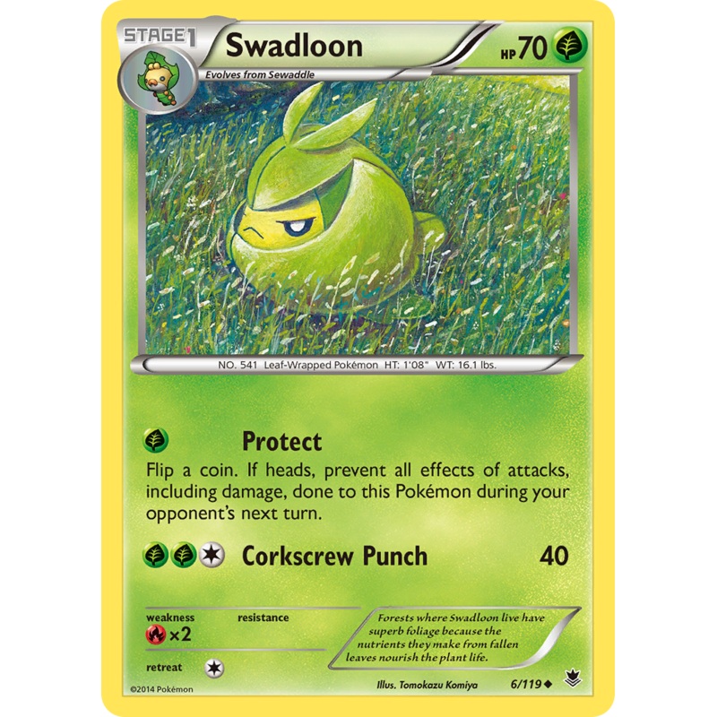 Swadloon (6/119) [XY: Phantom Forces]
