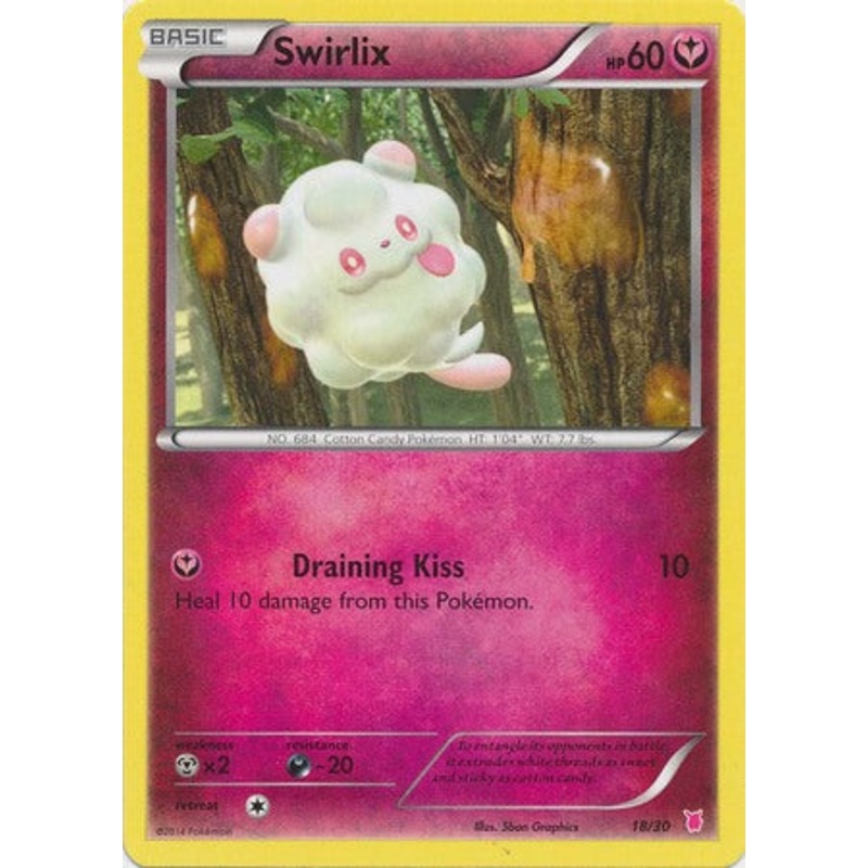 Swirlix (18/30) [XY: Trainer Kit 1 - Wigglytuff]