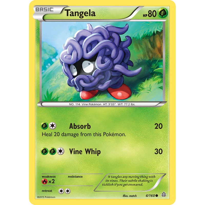 Tangela (4/160) [XY: Primal Clash]