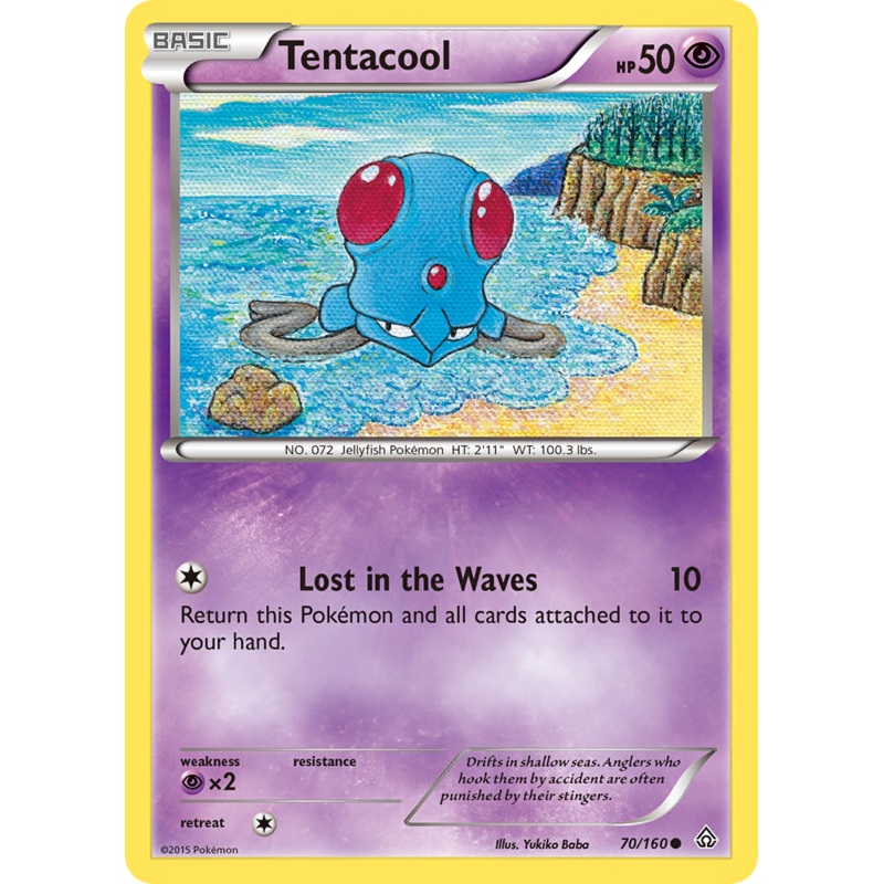 Tentacool (70/160) [XY: Primal Clash]