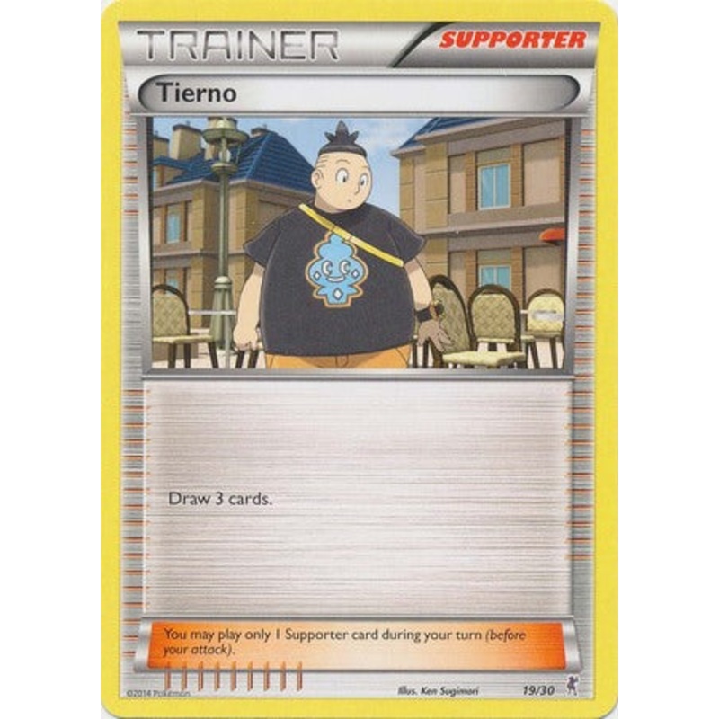 Tierno (19/30) [XY: Trainer Kit 1 - Bisharp]