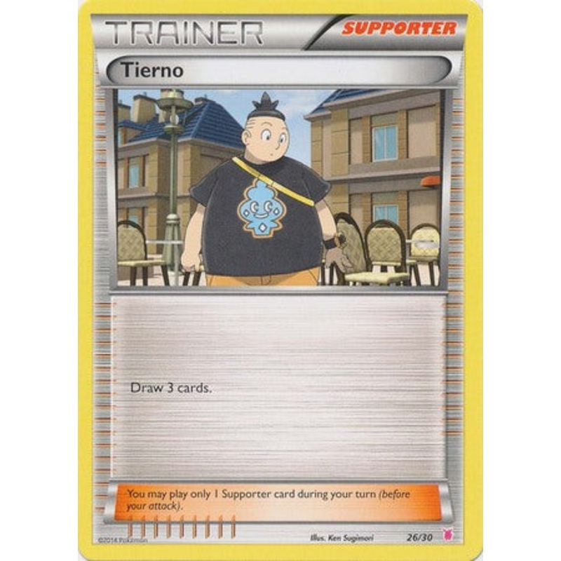 Tierno (26/30) [XY: Trainer Kit 1 - Wigglytuff]