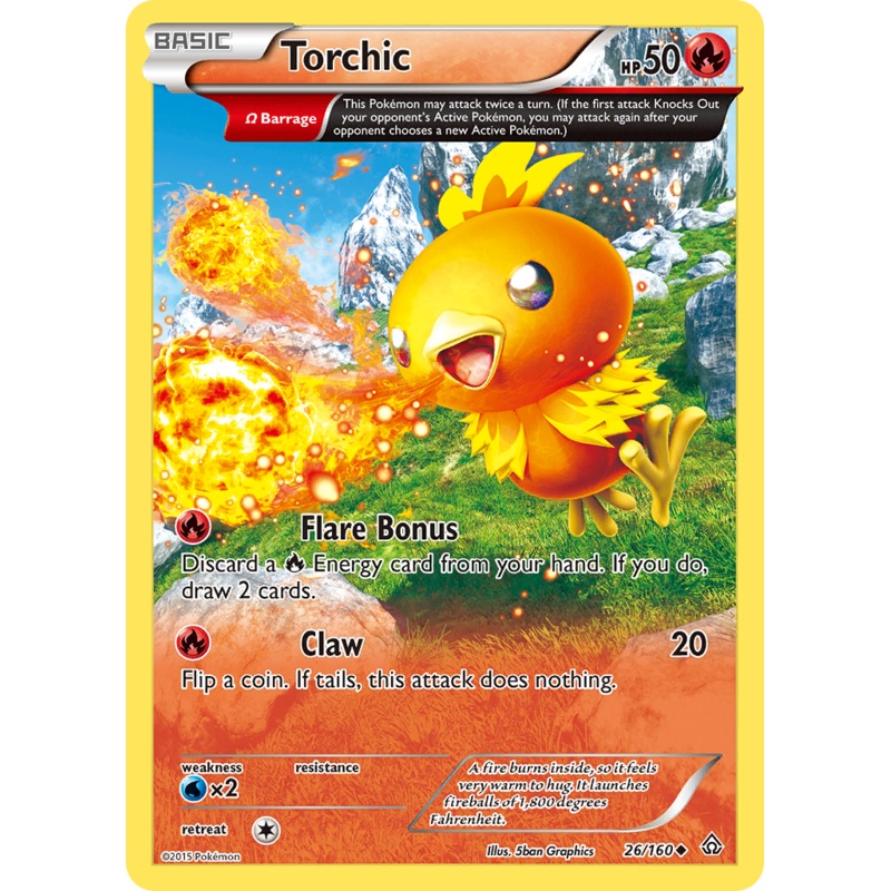 Torchic (26/160) [XY: Primal Clash]