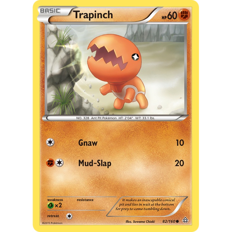 Trapinch (82/160) [XY: Primal Clash]