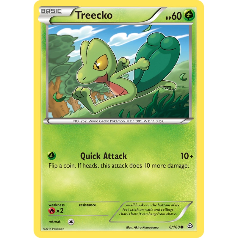 Treecko (6/160) [XY: Primal Clash]