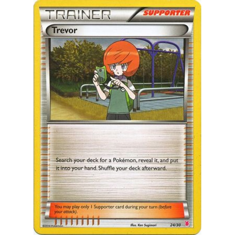 Trevor (24/30) [XY: Trainer Kit 1 - Wigglytuff]