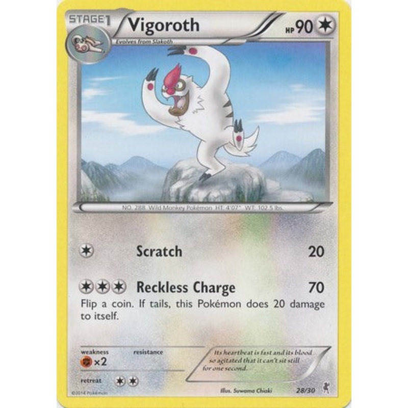 Vigoroth (28/30) [XY: Trainer Kit 1 - Bisharp]