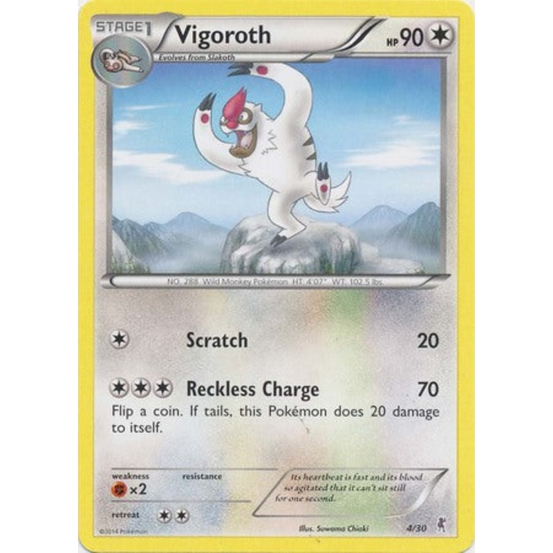 Vigoroth (4/30) [XY: Trainer Kit 1 - Bisharp]