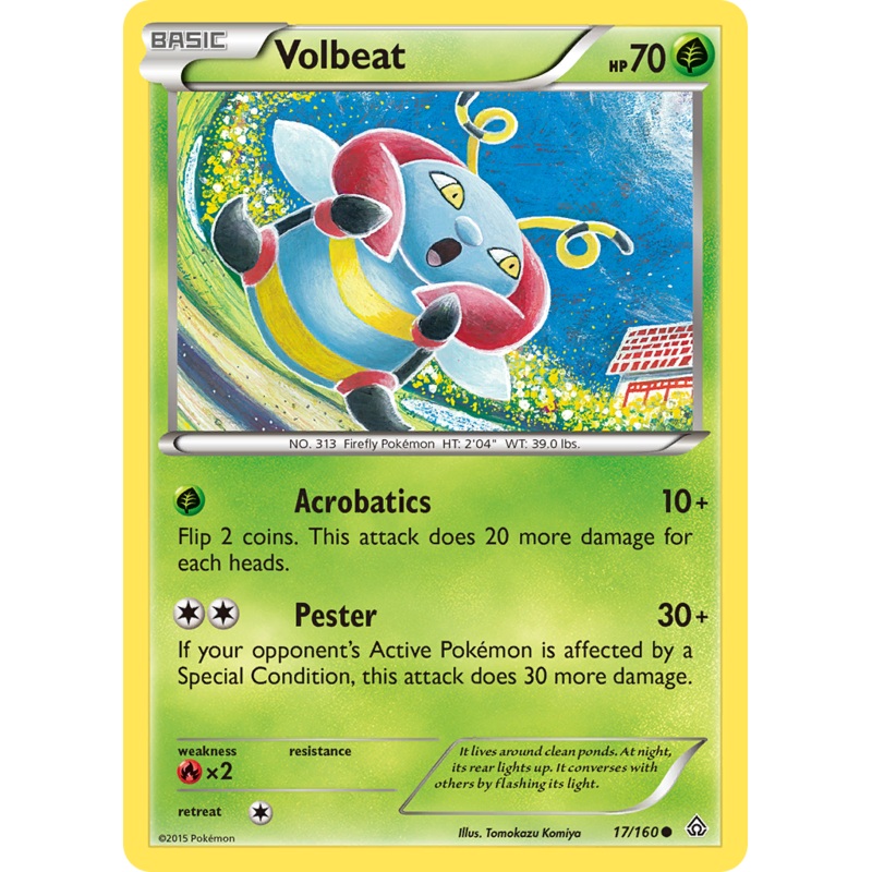 Volbeat (17/160) [XY: Primal Clash]