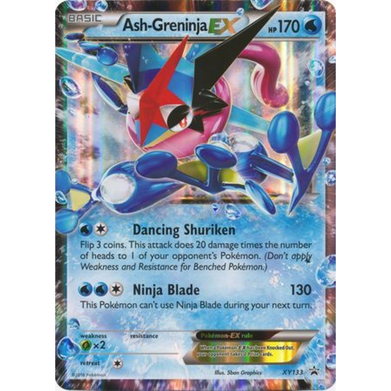 Ash-Greninja EX (XY133) (Jumbo Card) [XY: Black Star Promos]