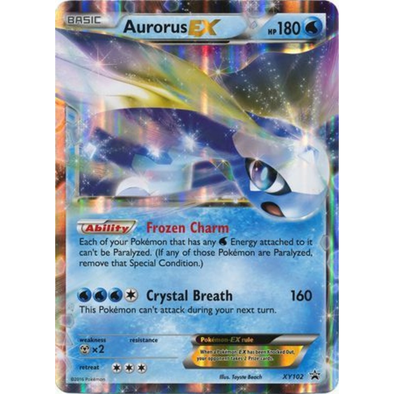Aurorus EX (XY102) (Jumbo Card) [XY: Black Star Promos]