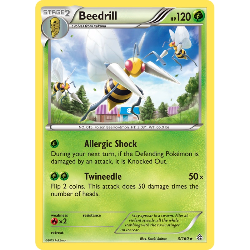 Beedrill (3/160) [XY: Primal Clash]