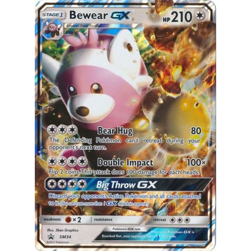 Bewear GX (SM34) (Jumbo Card) [Sun & Moon: Black Star Promos]
