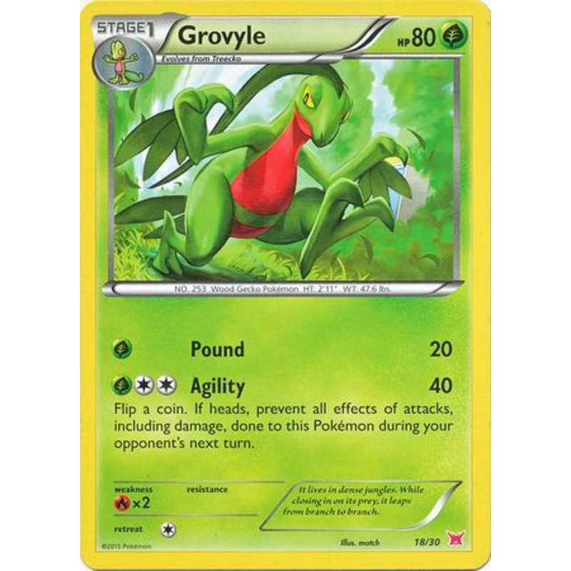 Grovyle (18/30) [XY: Trainer Kit 2 - Latias]