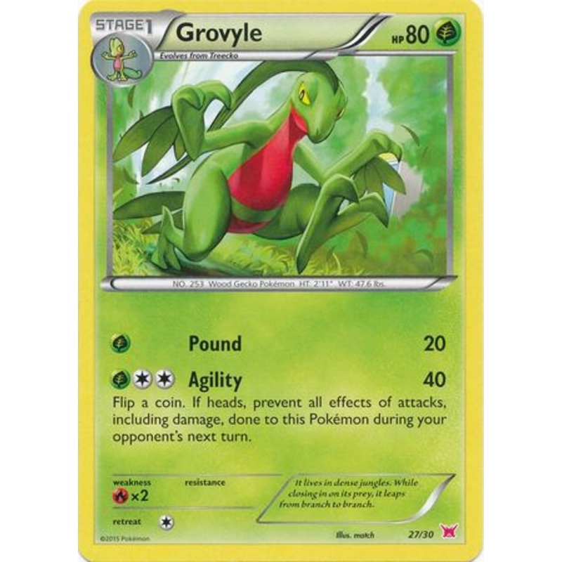 Grovyle (27/30) [XY: Trainer Kit 2 - Latias]