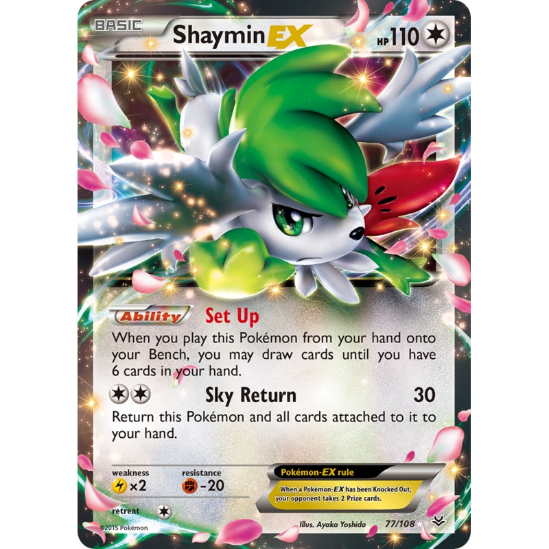Shaymin EX (77/108) [XY: Roaring Skies]