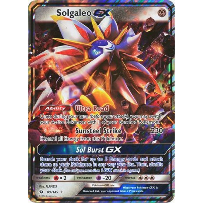 Solgaleo GX (89/149) (Jumbo Card) [Sun & Moon: Base Set]
