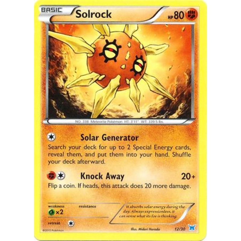 Solrock (12/30) [XY: Trainer Kit 2 - Latios]