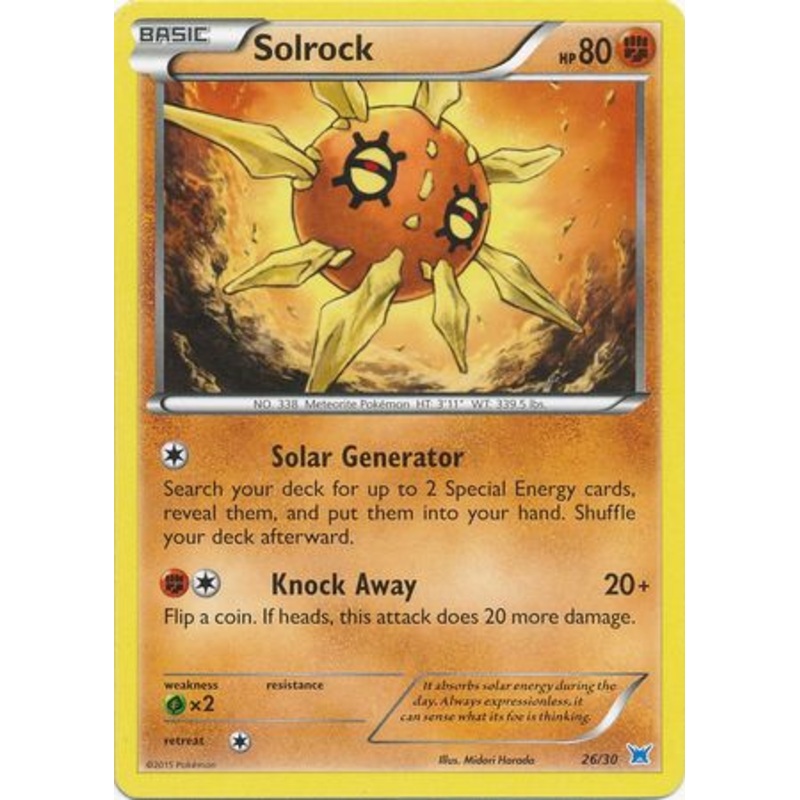 Solrock (26/30) [XY: Trainer Kit 2 - Latios]