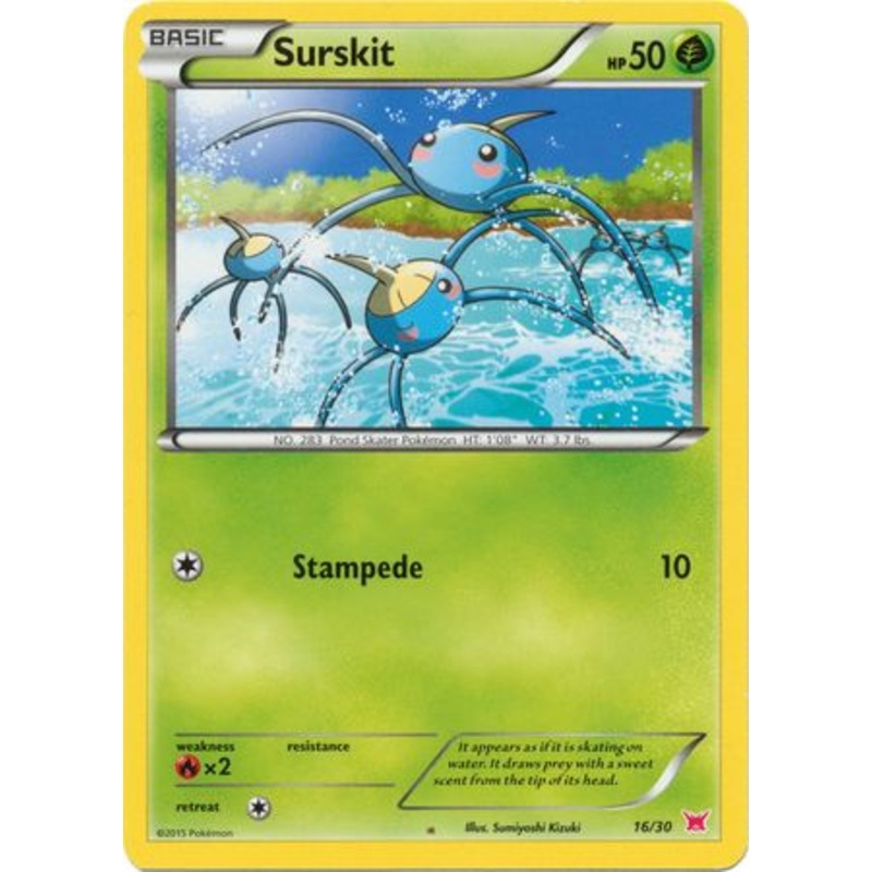 Surskit (16/30) [XY: Trainer Kit 2 - Latias]