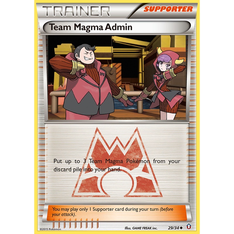 Team Magma Admin (29/34) [XY: Double Crisis]