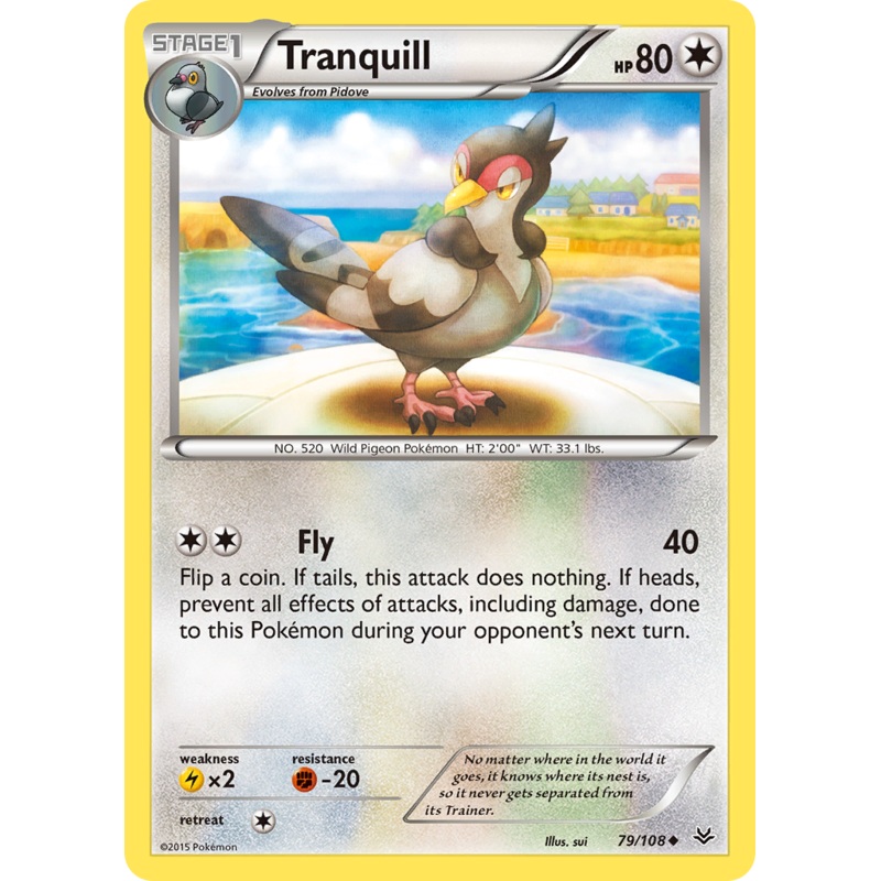 Tranquill (79/108) [XY: Roaring Skies]