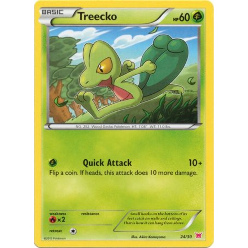 Treecko (24/30) [XY: Trainer Kit 2 - Latias]
