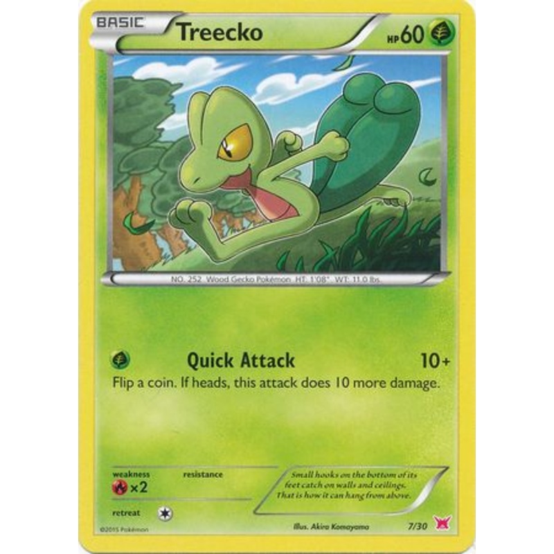Treecko (7/30) [XY: Trainer Kit 2 - Latias]