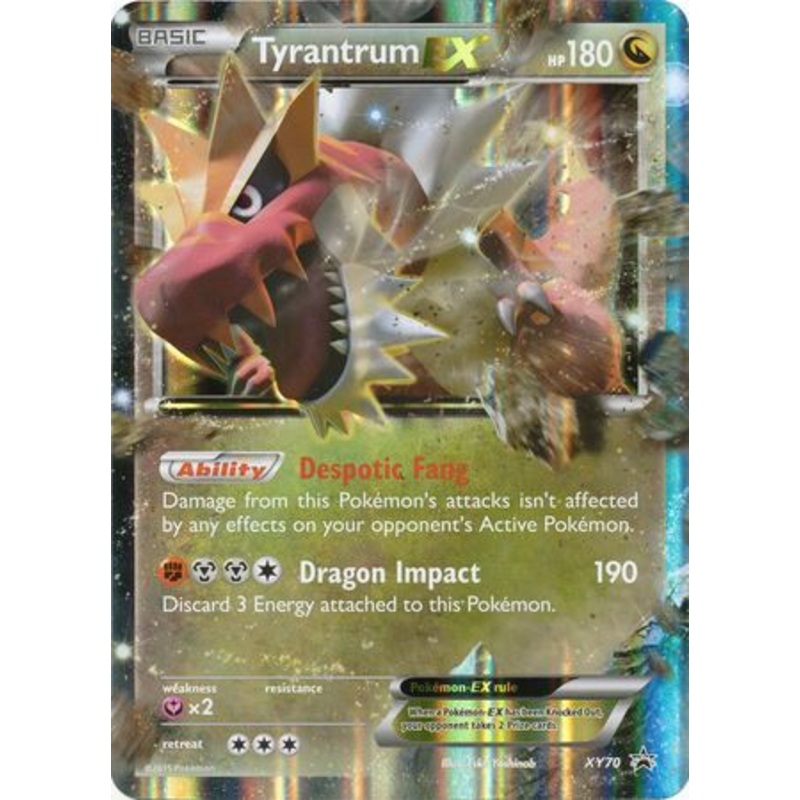 Tyrantrum EX (XY70) (Jumbo Card) [XY: Black Star Promos]