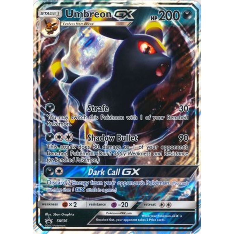 Umbreon GX (SM36) (Jumbo Card) [Sun & Moon: Black Star Promos]