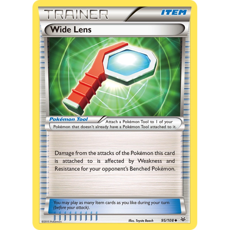 Wide Lens (95/108) [XY: Roaring Skies]