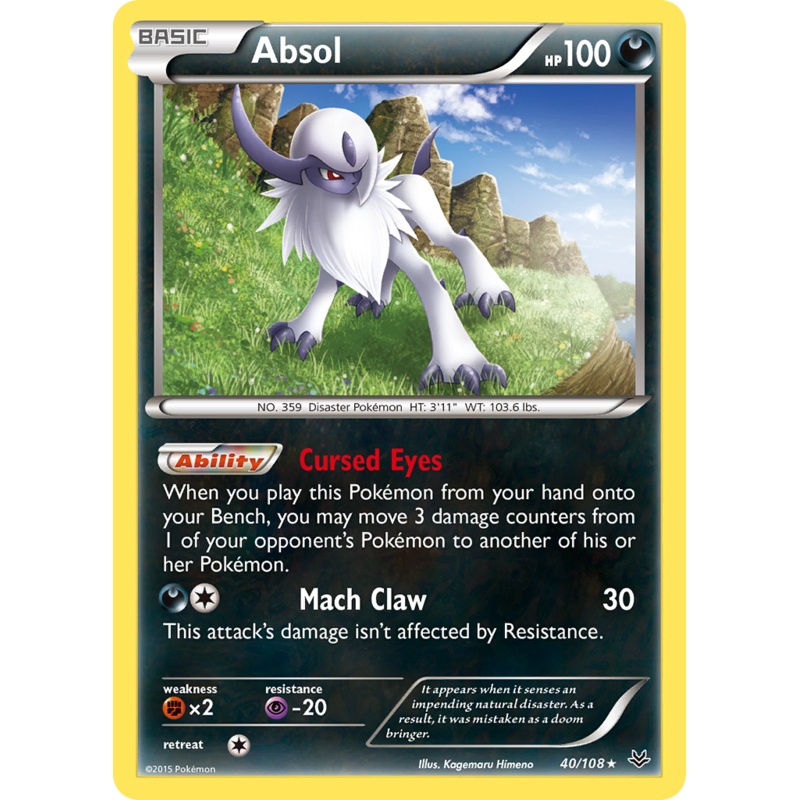 Absol (40/108) [XY: Roaring Skies]