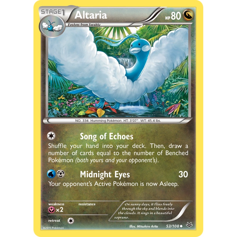 Altaria (53/108) [XY: Roaring Skies]