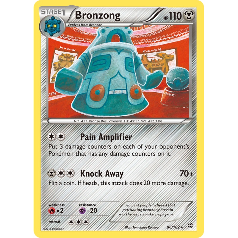 Bronzong (96/162) [XY: BREAKthrough]