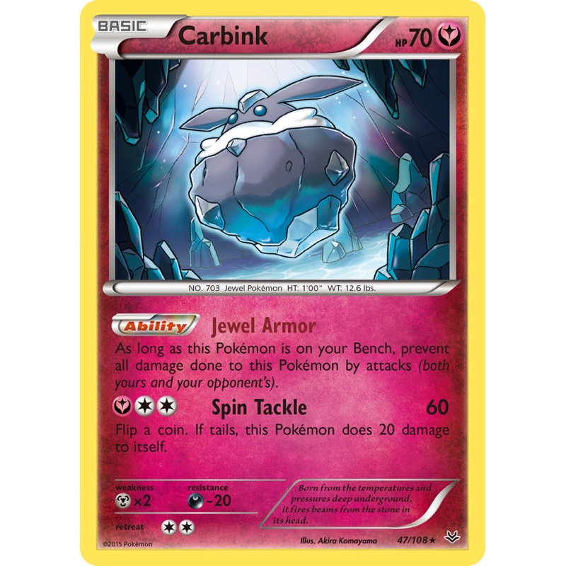 Carbink (47/108) [XY: Roaring Skies]