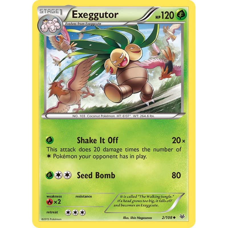 Exeggutor (2/108) [XY: Roaring Skies]
