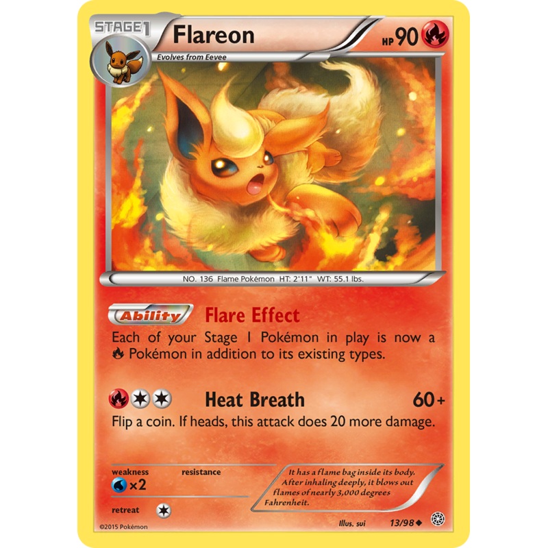 Flareon (13/98) [XY: Ancient Origins]
