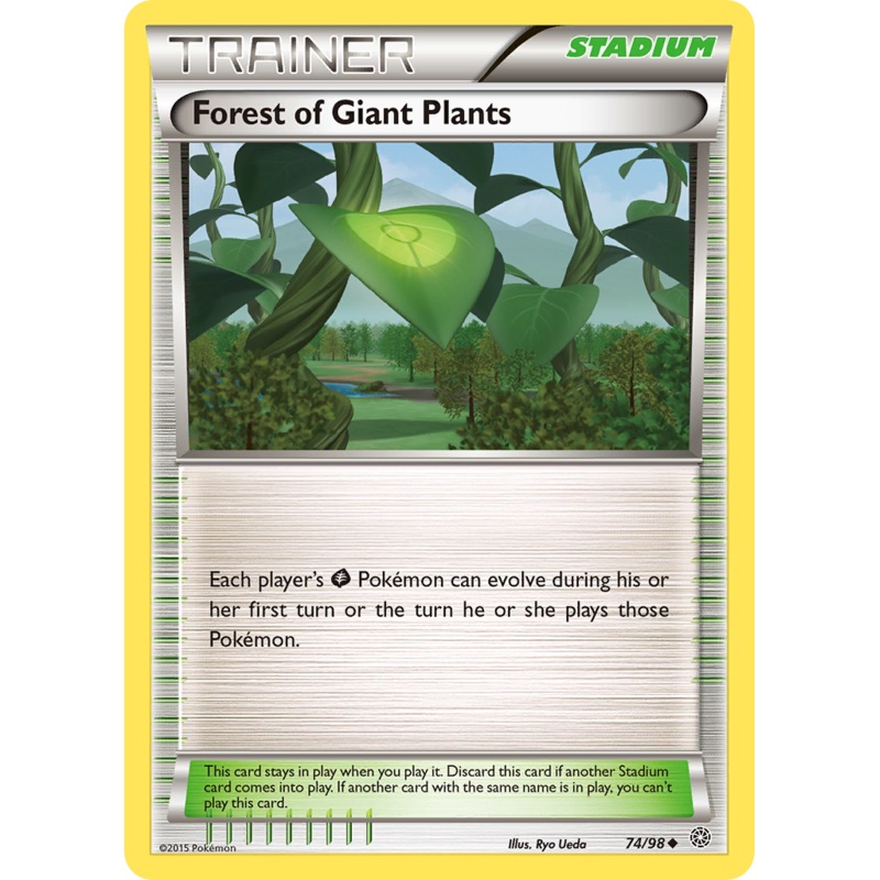 Forest of Giant Plants (74/98) [XY: Ancient Origins]
