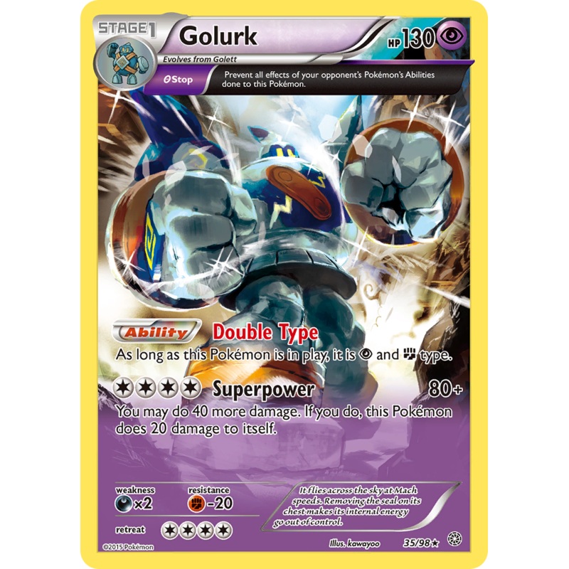Golurk (35/98) [XY: Ancient Origins]