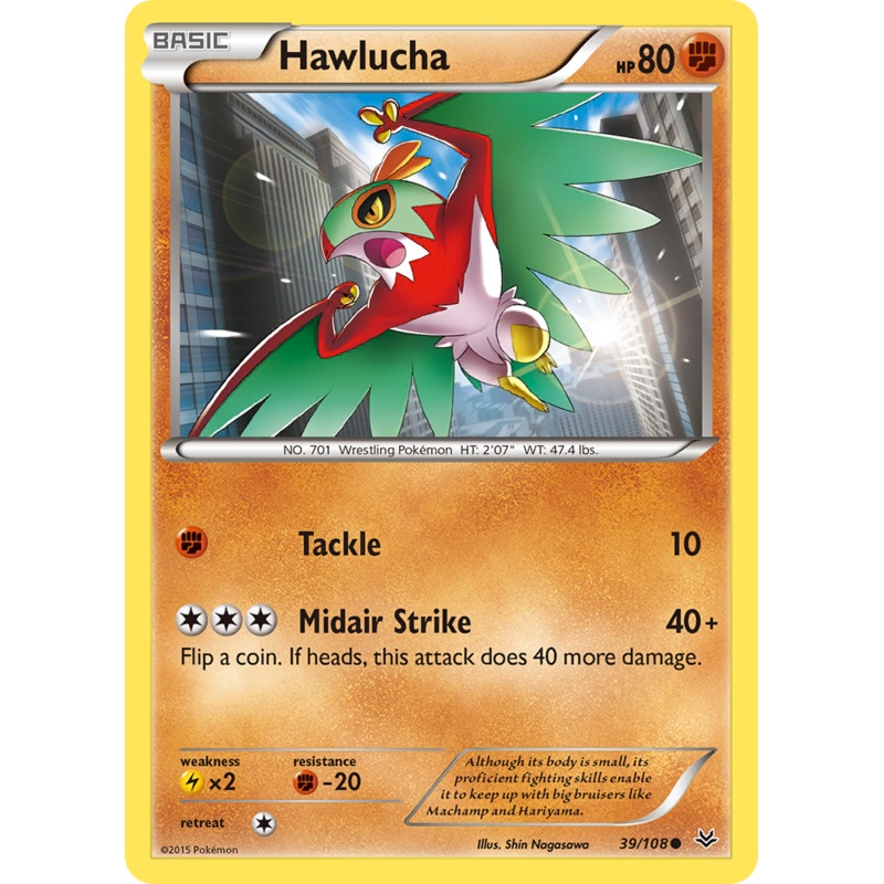 Hawlucha (39/108) [XY: Roaring Skies]