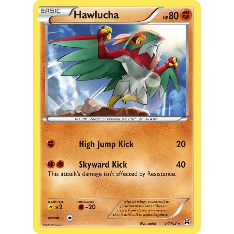 Hawlucha (87/162) [XY: BREAKthrough]