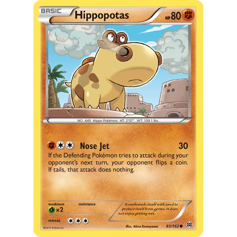 Hippopotas (83/162) [XY: BREAKthrough]