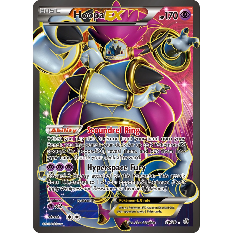 Hoopa EX (89/98) [XY: Ancient Origins]